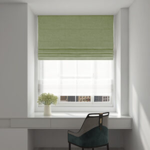 Linen Day Night Roman Shades